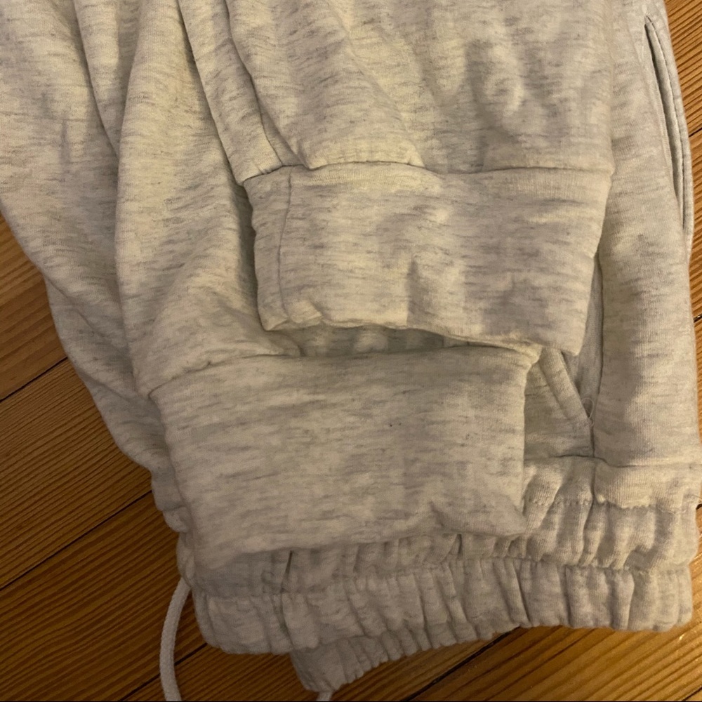 Cotton White Sweats - Picture 5 of 5